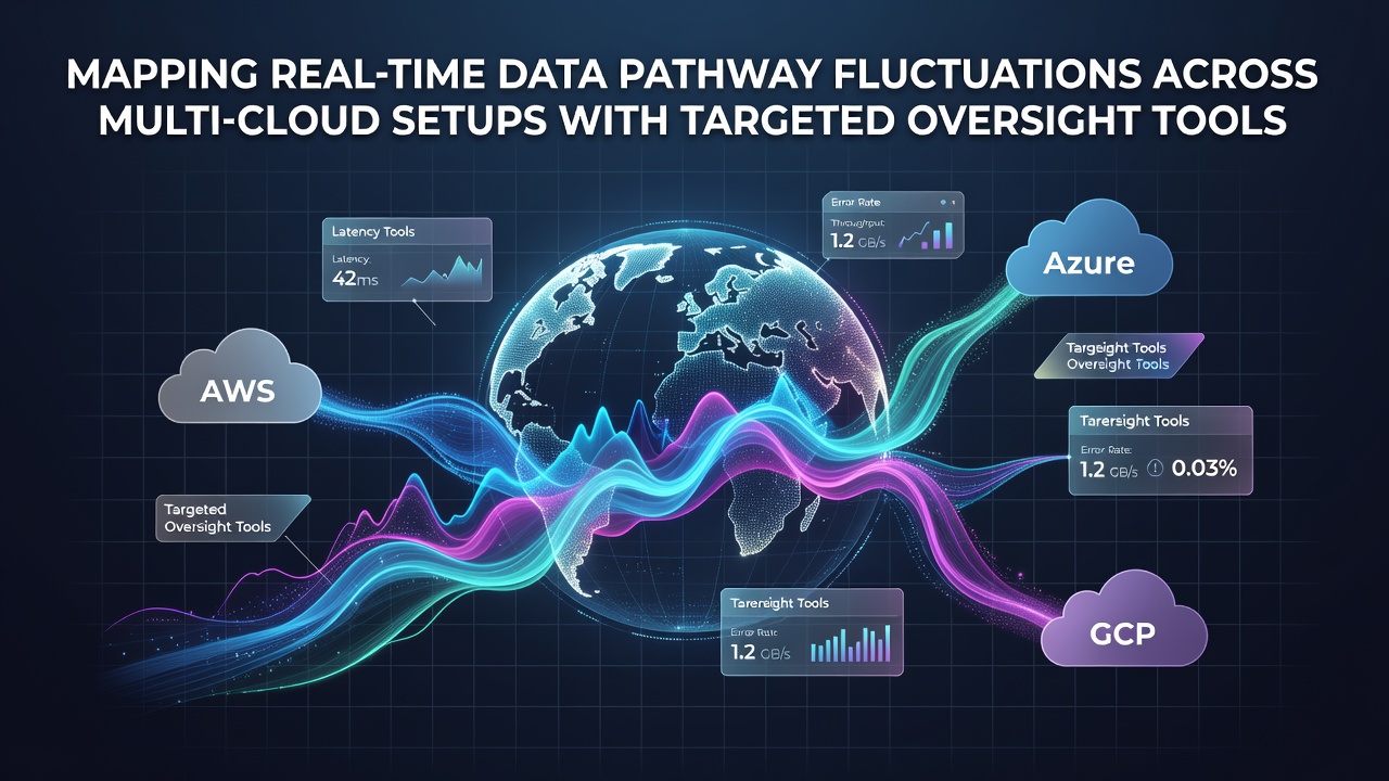 Mapping Real-Time Data Pathway Fluctuations Across Multi-Cloud Setups with Targeted Oversight Tools