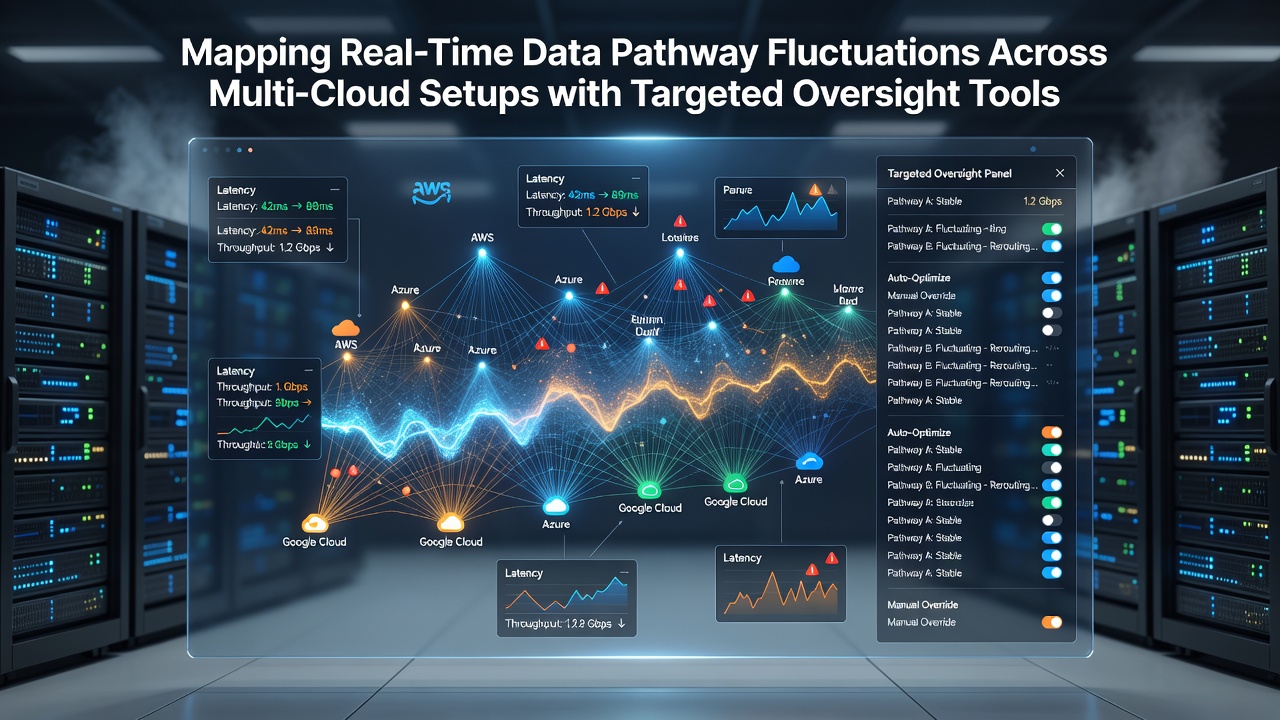 Screenshot of oversight dashboard displaying live pathway metrics and fluctuation alerts